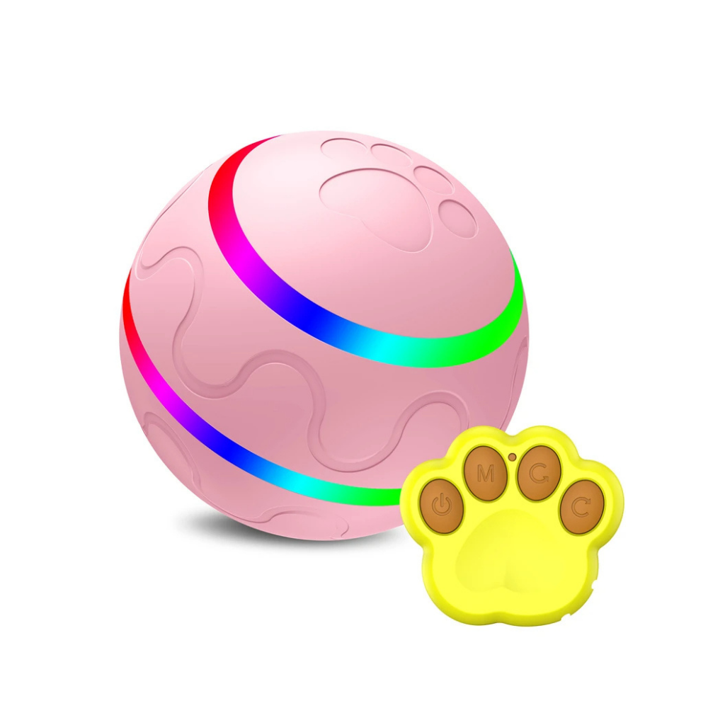 Active rolling ball for dogs