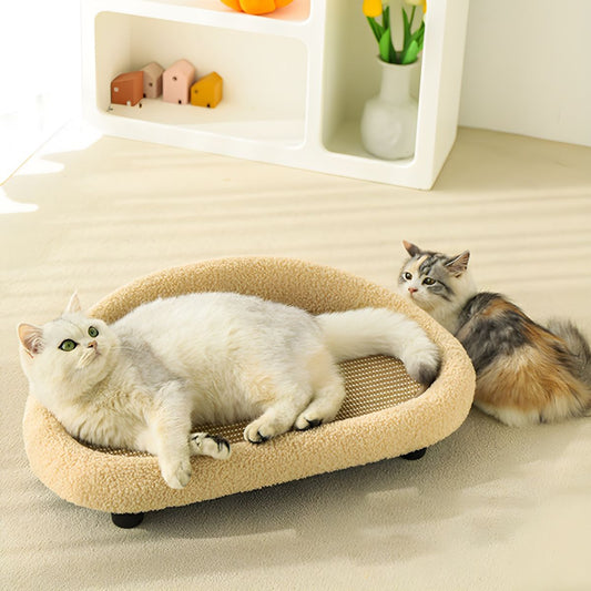 Sisal luxury cat bed