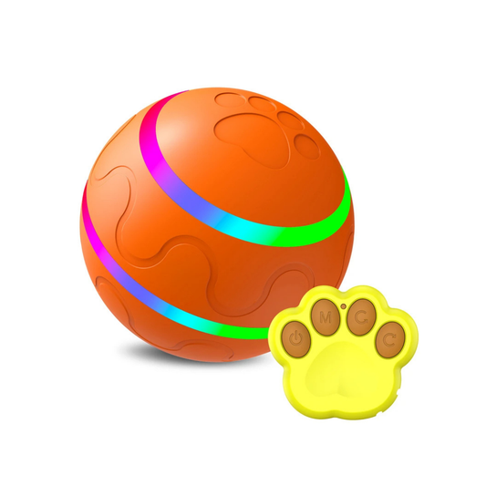 Active rolling ball for dogs