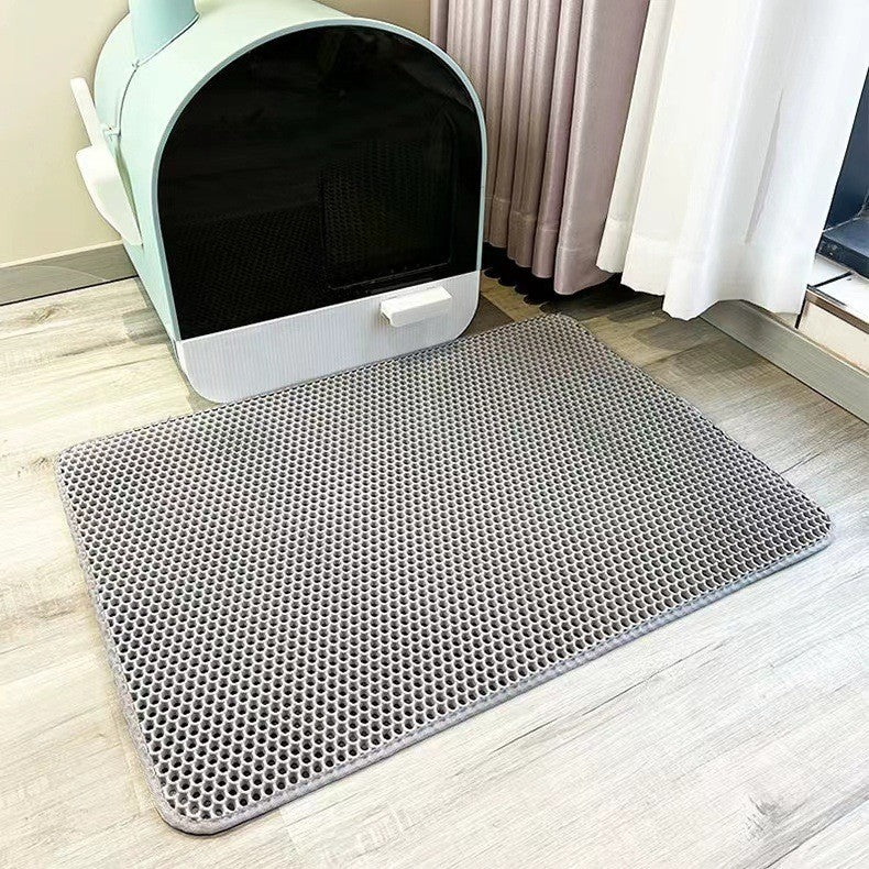 Cat litter mat