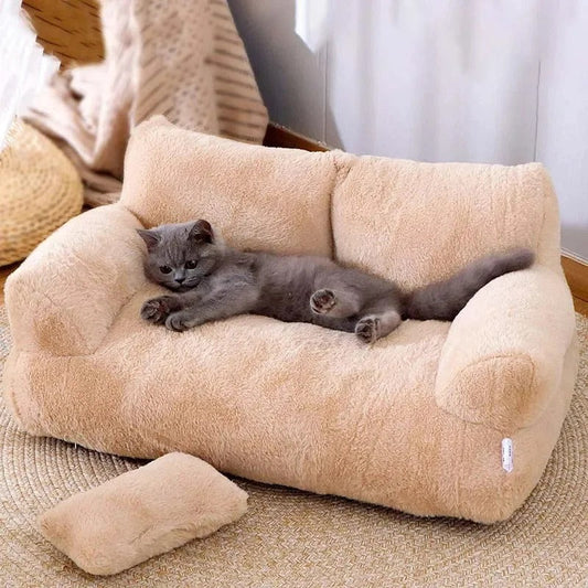 PetPalace - Cosy cat sofa with cushion and non-slip underside