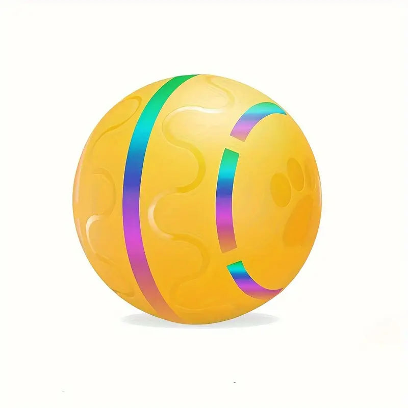 Active rolling ball for pets