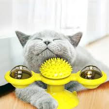 Cat carousel spinner toy